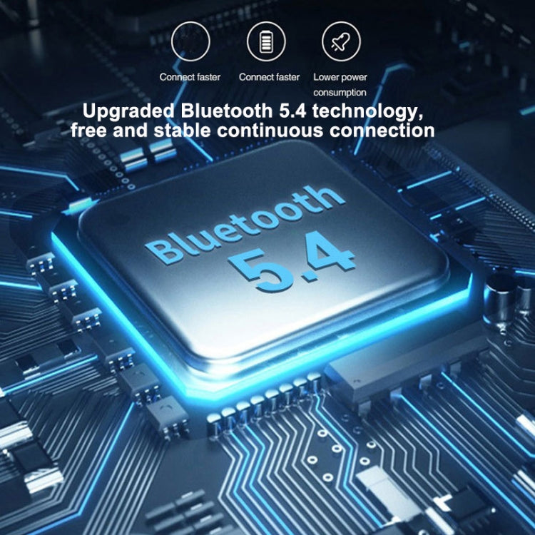 Bluetooth 5.4 Head-mounted RGB Wireless Bluetooth Gaming Headset