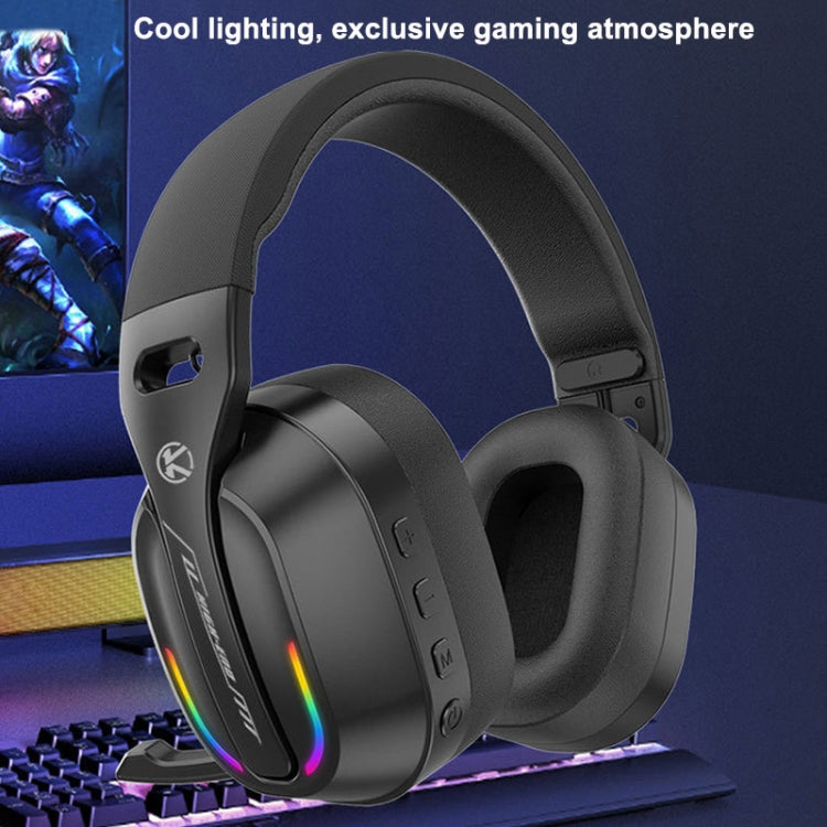 Bluetooth 5.4 Head-mounted RGB Wireless Bluetooth Gaming Headset