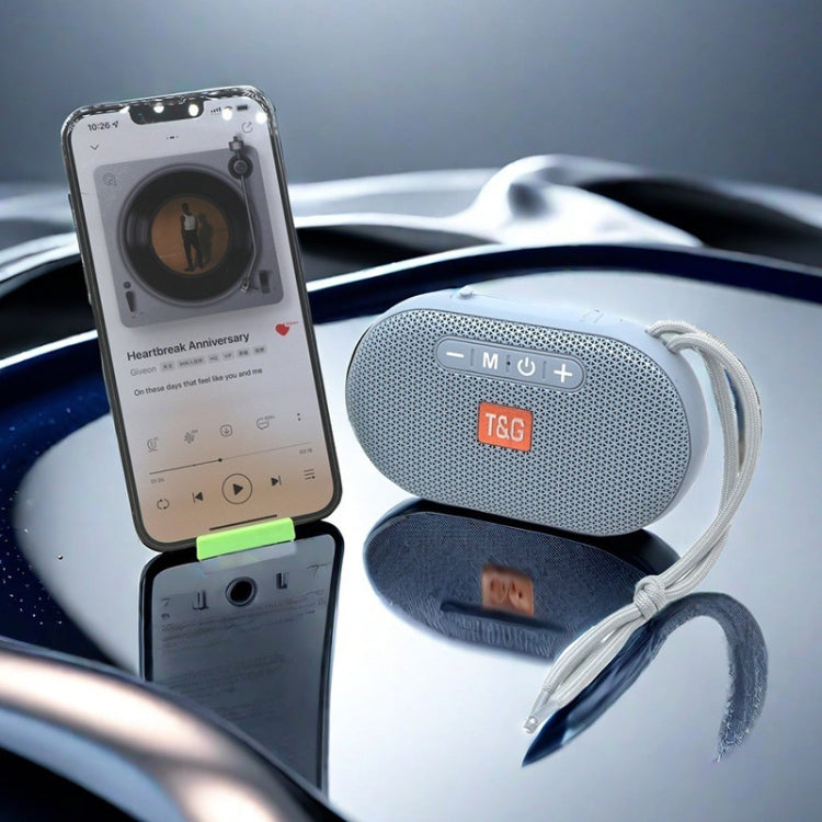 T&G TG441 TWS Mini Plug-in Card Portable Wireless Bluetooth Speaker