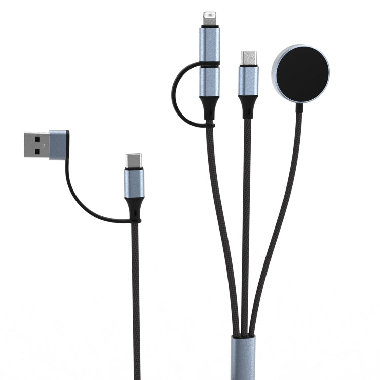 U33 1m PD100W USB-A / USB-C All in 1 Multifunctional Fast Charging Cable