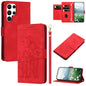 Tulips Embossed Leather Phone Case with Lanyard, For Samsung Galaxy S23+ 5G, For Samsung Galaxy S23 5G, For Samsung Galaxy S20 FE, For Samsung Galaxy S22 Ultra 5G, For Samsung Galaxy S22+ 5G, For Samsung Galaxy S22 5G, For Samsung Galaxy S21 FE 5G     ...