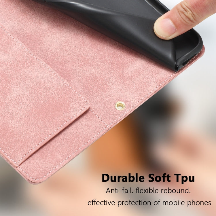 Tulips Embossed Leather Phone Case with Lanyard, For Samsung Galaxy S21+ 5G, For Samsung Galaxy S21 Ultra 5G