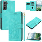 Tulips Embossed Leather Phone Case with Lanyard, For Samsung Galaxy S23+ 5G, For Samsung Galaxy S23 5G, For Samsung Galaxy S20 FE, For Samsung Galaxy S22 Ultra 5G, For Samsung Galaxy S22+ 5G, For Samsung Galaxy S22 5G, For Samsung Galaxy S21 FE 5G     ...