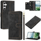 Tulips Embossed Leather Phone Case with Lanyard, For Samsung Galaxy S26 FE 5G, For Samsung Galaxy S26+ 5G, For Samsung Galaxy S26 Edge 5G, For Samsung Galaxy S26 Ultra 5G, For Samsung Galaxy S26 5G, For Samsung Galaxy S25 FE 5G                         ...