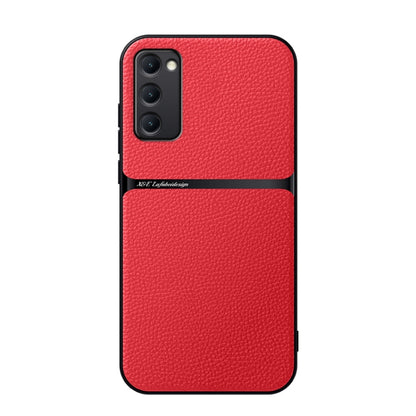 Litchi Leather Magnetic Full Coverage Shockproof Phone Case, For Samsung Galaxy S24 Ultra 5G, For Samsung Galaxy S24+ 5G, For Samsung Galaxy S24 5G, For Samsung Galaxy S23 FE 5G, For Samsung Galaxy S23 Ultra 5G, For Samsung Galaxy S23+ 5G              ...