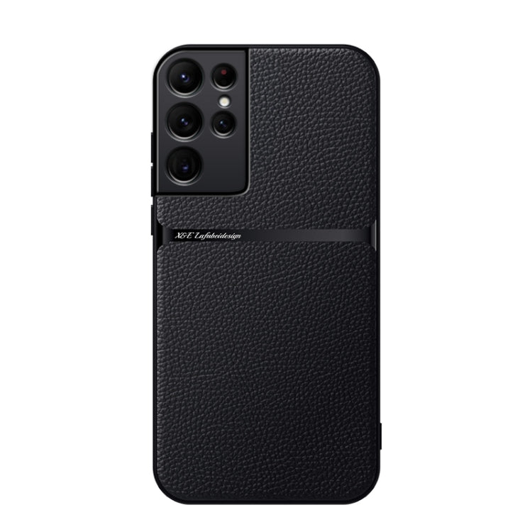 Litchi Leather Magnetic Full Coverage Shockproof Phone Case, For Samsung Galaxy S22 Ultra 5G, For Samsung Galaxy S22+ 5G, For Samsung Galaxy S22 5G, For Samsung Galaxy S21 FE 5G, For Samsung Galaxy S21 5G, For Samsung Galaxy S21+ 5G                    ...