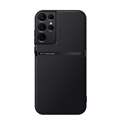 Litchi Leather Magnetic Full Coverage Shockproof Phone Case, For Samsung Galaxy S22 Ultra 5G, For Samsung Galaxy S22+ 5G, For Samsung Galaxy S22 5G, For Samsung Galaxy S21 FE 5G, For Samsung Galaxy S21 5G, For Samsung Galaxy S21+ 5G                    ...