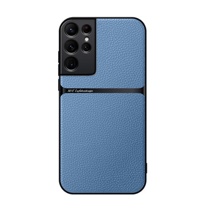 Litchi Leather Magnetic Full Coverage Shockproof Phone Case, For Samsung Galaxy S22 Ultra 5G, For Samsung Galaxy S22+ 5G, For Samsung Galaxy S22 5G, For Samsung Galaxy S21 FE 5G, For Samsung Galaxy S21 5G, For Samsung Galaxy S21+ 5G                    ...