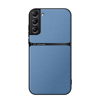 Litchi Leather Magnetic Full Coverage Shockproof Phone Case, For Samsung Galaxy S22 Ultra 5G, For Samsung Galaxy S22+ 5G, For Samsung Galaxy S22 5G, For Samsung Galaxy S21 FE 5G, For Samsung Galaxy S21 5G, For Samsung Galaxy S21+ 5G                    ...