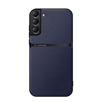 Litchi Leather Magnetic Full Coverage Shockproof Phone Case, For Samsung Galaxy S22 Ultra 5G, For Samsung Galaxy S22+ 5G, For Samsung Galaxy S22 5G, For Samsung Galaxy S21 FE 5G, For Samsung Galaxy S21 5G, For Samsung Galaxy S21+ 5G                    ...