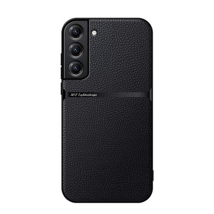 Litchi Leather Magnetic Full Coverage Shockproof Phone Case, For Samsung Galaxy S22 Ultra 5G, For Samsung Galaxy S22+ 5G, For Samsung Galaxy S22 5G, For Samsung Galaxy S21 FE 5G, For Samsung Galaxy S21 5G, For Samsung Galaxy S21+ 5G                    ...