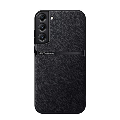 Litchi Leather Magnetic Full Coverage Shockproof Phone Case, For Samsung Galaxy S22 Ultra 5G, For Samsung Galaxy S22+ 5G, For Samsung Galaxy S22 5G, For Samsung Galaxy S21 FE 5G, For Samsung Galaxy S21 5G, For Samsung Galaxy S21+ 5G                    ...