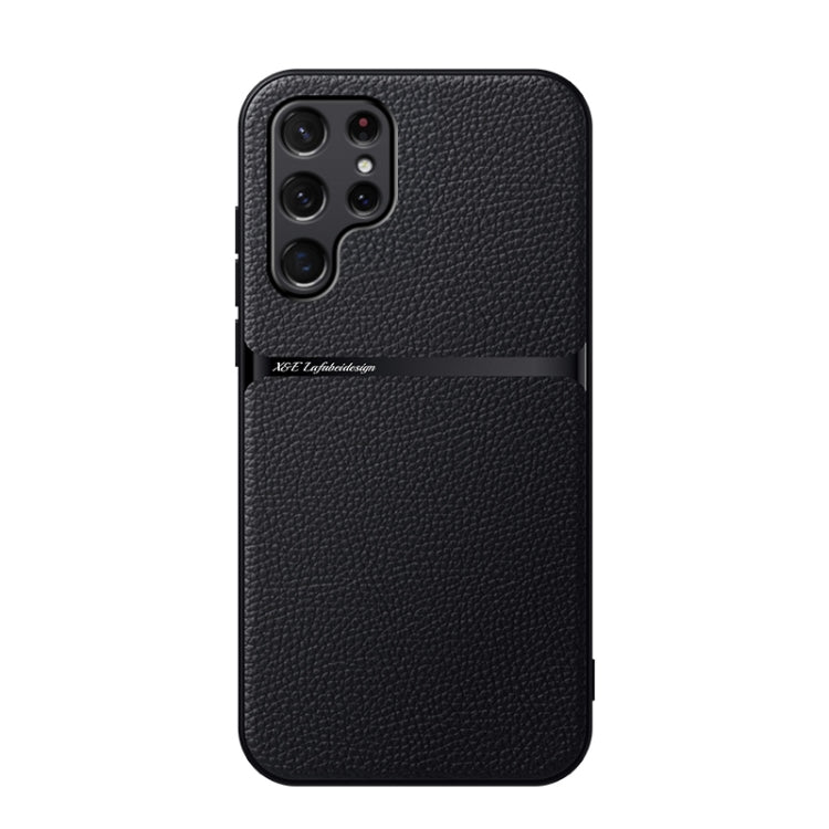 Litchi Leather Magnetic Full Coverage Shockproof Phone Case, For Samsung Galaxy S22 Ultra 5G, For Samsung Galaxy S22+ 5G, For Samsung Galaxy S22 5G, For Samsung Galaxy S21 FE 5G, For Samsung Galaxy S21 5G, For Samsung Galaxy S21+ 5G                    ...