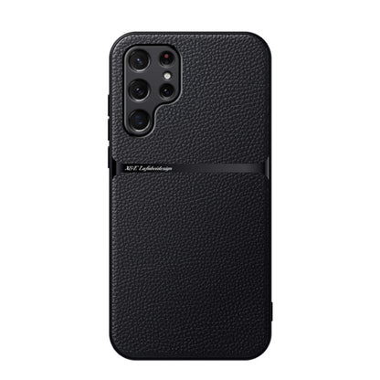 Litchi Leather Magnetic Full Coverage Shockproof Phone Case, For Samsung Galaxy S22 Ultra 5G, For Samsung Galaxy S22+ 5G, For Samsung Galaxy S22 5G, For Samsung Galaxy S21 FE 5G, For Samsung Galaxy S21 5G, For Samsung Galaxy S21+ 5G                    ...