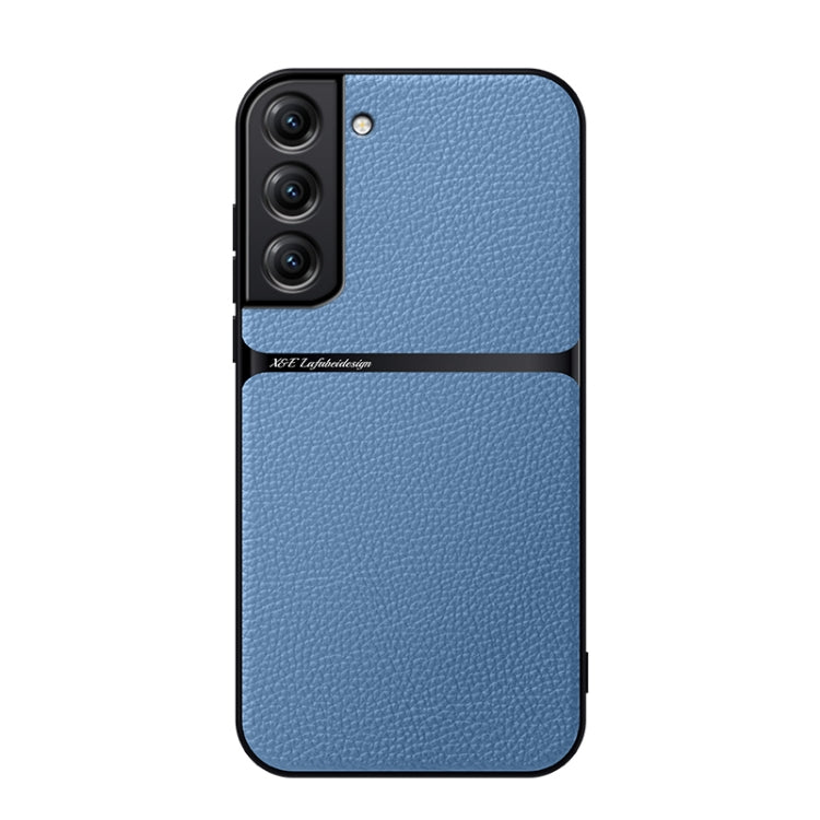 Litchi Leather Magnetic Full Coverage Shockproof Phone Case, For Samsung Galaxy S24 Ultra 5G, For Samsung Galaxy S24+ 5G, For Samsung Galaxy S24 5G, For Samsung Galaxy S23 FE 5G, For Samsung Galaxy S23 Ultra 5G, For Samsung Galaxy S23+ 5G              ...