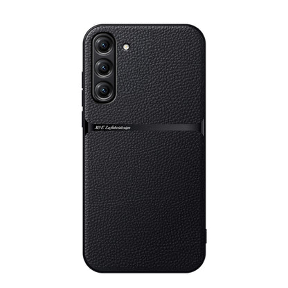 Litchi Leather Magnetic Full Coverage Shockproof Phone Case, For Samsung Galaxy S24 Ultra 5G, For Samsung Galaxy S24+ 5G, For Samsung Galaxy S24 5G, For Samsung Galaxy S23 FE 5G, For Samsung Galaxy S23 Ultra 5G, For Samsung Galaxy S23+ 5G              ...