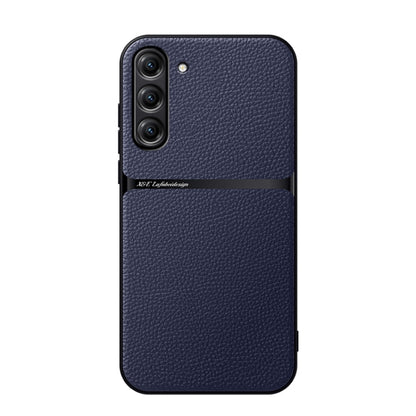 Litchi Leather Magnetic Full Coverage Shockproof Phone Case, For Samsung Galaxy S24 Ultra 5G, For Samsung Galaxy S24+ 5G, For Samsung Galaxy S24 5G, For Samsung Galaxy S23 FE 5G, For Samsung Galaxy S23 Ultra 5G, For Samsung Galaxy S23+ 5G              ...