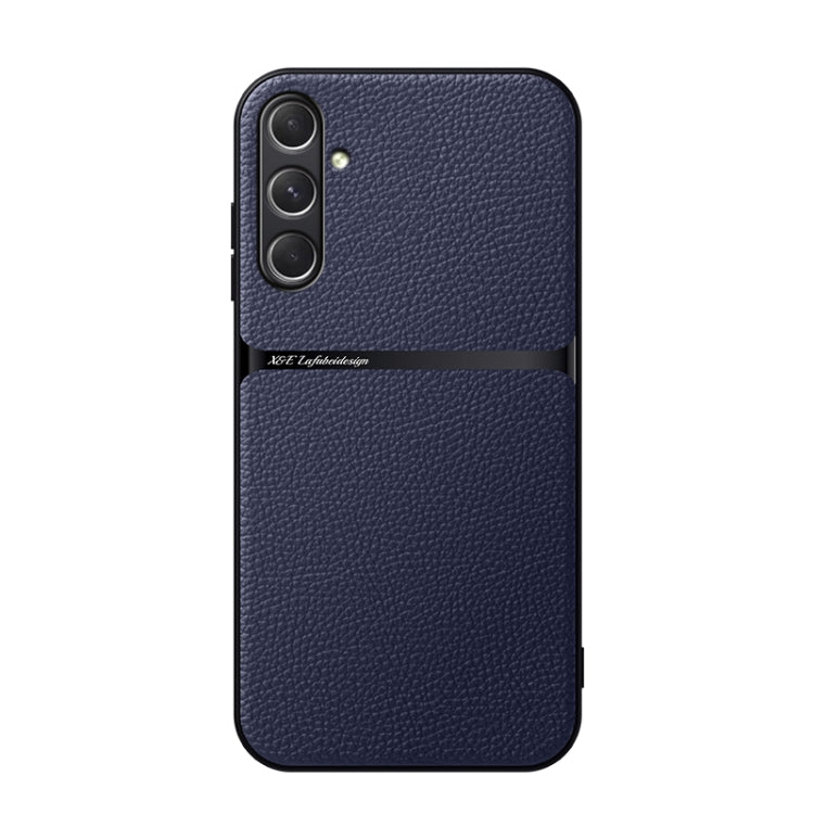 Litchi Leather Magnetic Full Coverage Shockproof Phone Case, For Samsung Galaxy S26+ 5G, For Samsung Galaxy S26 Ultra 5G, For Samsung Galaxy S26 5G, For Samsung Galaxy S25 Edge 5G, For Samsung Galaxy S25 5G, For Samsung Galaxy S25+ 5G                  ...