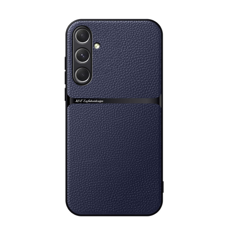 Litchi Leather Magnetic Full Coverage Shockproof Phone Case, For Samsung Galaxy S24 Ultra 5G, For Samsung Galaxy S24+ 5G, For Samsung Galaxy S24 5G, For Samsung Galaxy S23 FE 5G, For Samsung Galaxy S23 Ultra 5G, For Samsung Galaxy S23+ 5G              ...