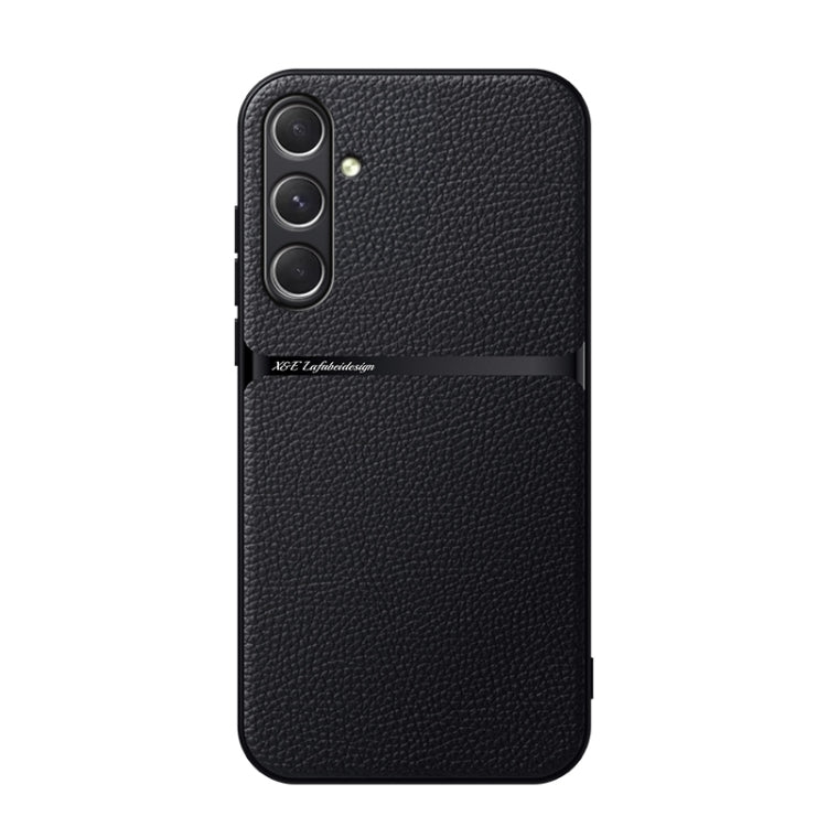 Litchi Leather Magnetic Full Coverage Shockproof Phone Case, For Samsung Galaxy S24 Ultra 5G, For Samsung Galaxy S24+ 5G, For Samsung Galaxy S24 5G, For Samsung Galaxy S23 FE 5G, For Samsung Galaxy S23 Ultra 5G, For Samsung Galaxy S23+ 5G              ...