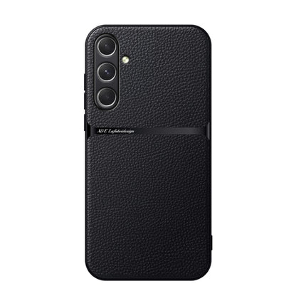 Litchi Leather Magnetic Full Coverage Shockproof Phone Case, For Samsung Galaxy S24 Ultra 5G, For Samsung Galaxy S24+ 5G, For Samsung Galaxy S24 5G, For Samsung Galaxy S23 FE 5G, For Samsung Galaxy S23 Ultra 5G, For Samsung Galaxy S23+ 5G              ...
