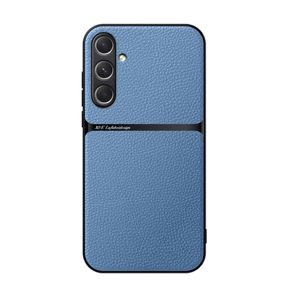Litchi Leather Magnetic Full Coverage Shockproof Phone Case, For Samsung Galaxy S24 Ultra 5G, For Samsung Galaxy S24+ 5G, For Samsung Galaxy S24 5G, For Samsung Galaxy S23 FE 5G, For Samsung Galaxy S23 Ultra 5G, For Samsung Galaxy S23+ 5G              ...