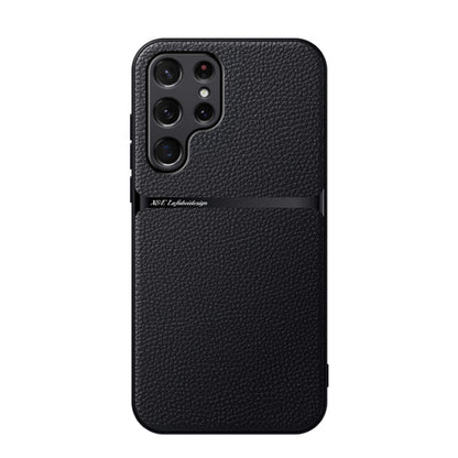 Litchi Leather Magnetic Full Coverage Shockproof Phone Case, For Samsung Galaxy S24 Ultra 5G, For Samsung Galaxy S24+ 5G, For Samsung Galaxy S24 5G, For Samsung Galaxy S23 FE 5G, For Samsung Galaxy S23 Ultra 5G, For Samsung Galaxy S23+ 5G              ...