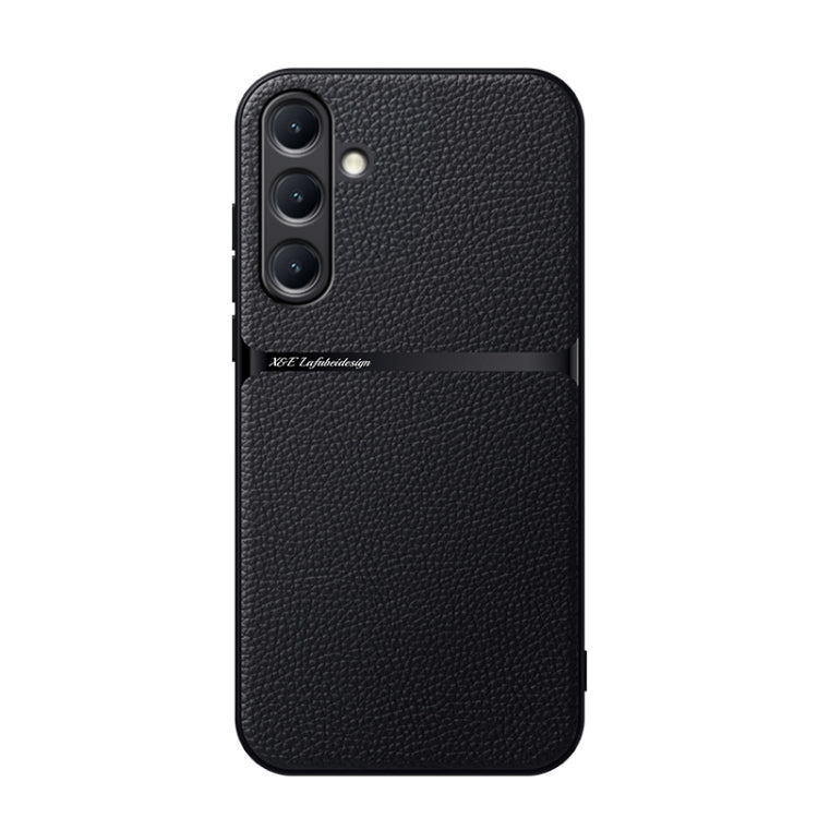 Litchi Leather Magnetic Full Coverage Shockproof Phone Case, For Samsung Galaxy S26+ 5G, For Samsung Galaxy S26 Ultra 5G, For Samsung Galaxy S26 5G, For Samsung Galaxy S25 Edge 5G, For Samsung Galaxy S25 5G, For Samsung Galaxy S25+ 5G                  ...