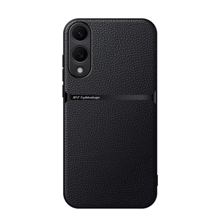 Litchi Leather Magnetic Full Coverage Shockproof Phone Case, For Samsung Galaxy S26+ 5G, For Samsung Galaxy S26 Ultra 5G, For Samsung Galaxy S26 5G, For Samsung Galaxy S25 Edge 5G, For Samsung Galaxy S25 5G, For Samsung Galaxy S25+ 5G                  ...