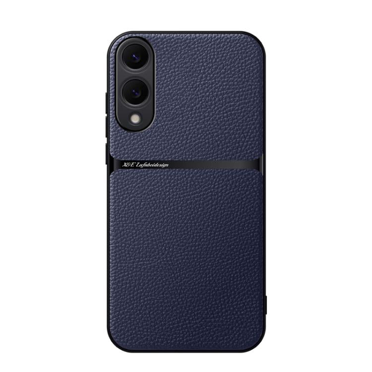Litchi Leather Magnetic Full Coverage Shockproof Phone Case, For Samsung Galaxy S26+ 5G, For Samsung Galaxy S26 Ultra 5G, For Samsung Galaxy S26 5G, For Samsung Galaxy S25 Edge 5G, For Samsung Galaxy S25 5G, For Samsung Galaxy S25+ 5G                  ...