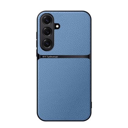 Litchi Leather Magnetic Full Coverage Shockproof Phone Case, For Samsung Galaxy S26+ 5G, For Samsung Galaxy S26 Ultra 5G, For Samsung Galaxy S26 5G, For Samsung Galaxy S25 Edge 5G, For Samsung Galaxy S25 5G, For Samsung Galaxy S25+ 5G                  ...