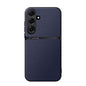 Litchi Leather Magnetic Full Coverage Shockproof Phone Case, For Samsung Galaxy S26+ 5G, For Samsung Galaxy S26 Ultra 5G, For Samsung Galaxy S26 5G, For Samsung Galaxy S25 Edge 5G, For Samsung Galaxy S25 5G, For Samsung Galaxy S25+ 5G                  ...