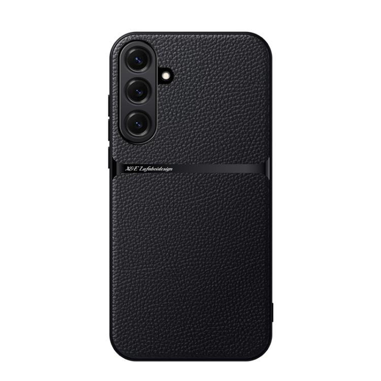 Litchi Leather Magnetic Full Coverage Shockproof Phone Case, For Samsung Galaxy S26+ 5G, For Samsung Galaxy S26 Ultra 5G, For Samsung Galaxy S26 5G, For Samsung Galaxy S25 Edge 5G, For Samsung Galaxy S25 5G, For Samsung Galaxy S25+ 5G                  ...