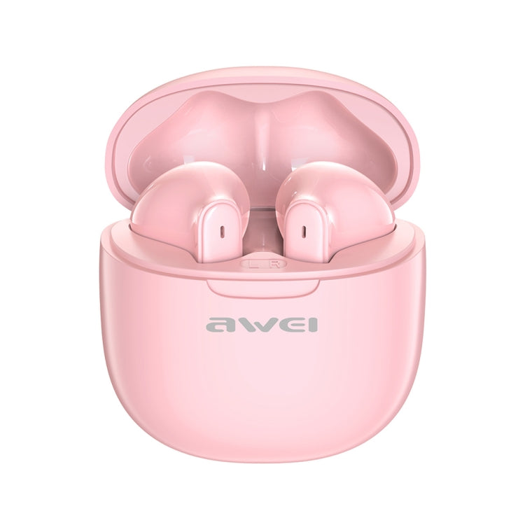 awei T68 ENC Noise Reduction Wireless Bluetooth Gaming Earphone