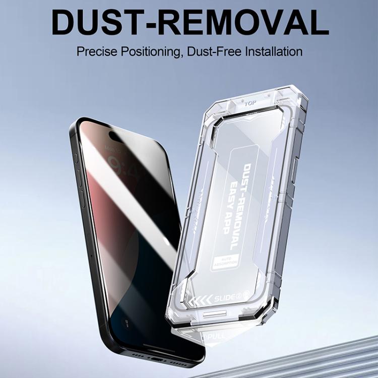 Easy Install Privacy Tempered Glass Film