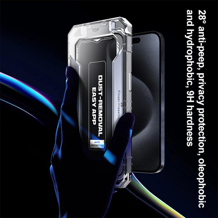 Easy Install Privacy Tempered Glass Film