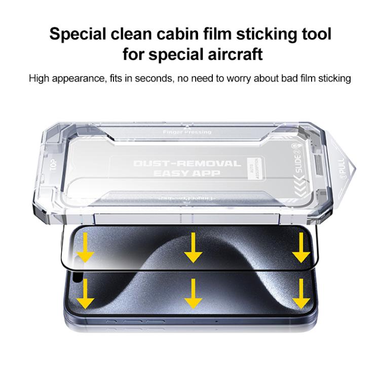 Easy Install HD Tempered Glass Film