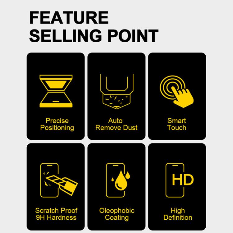 Easy Install HD Tempered Glass Film