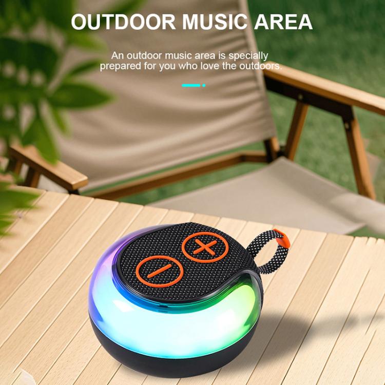 Portable Outdoor RGB Light Bluetooth Speaker Desktop Subwoofer
