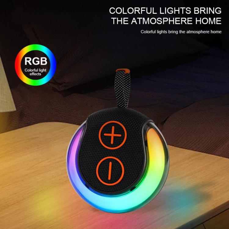 Portable Outdoor RGB Light Bluetooth Speaker Desktop Subwoofer