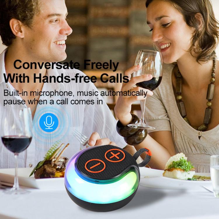Portable Outdoor RGB Light Bluetooth Speaker Desktop Subwoofer