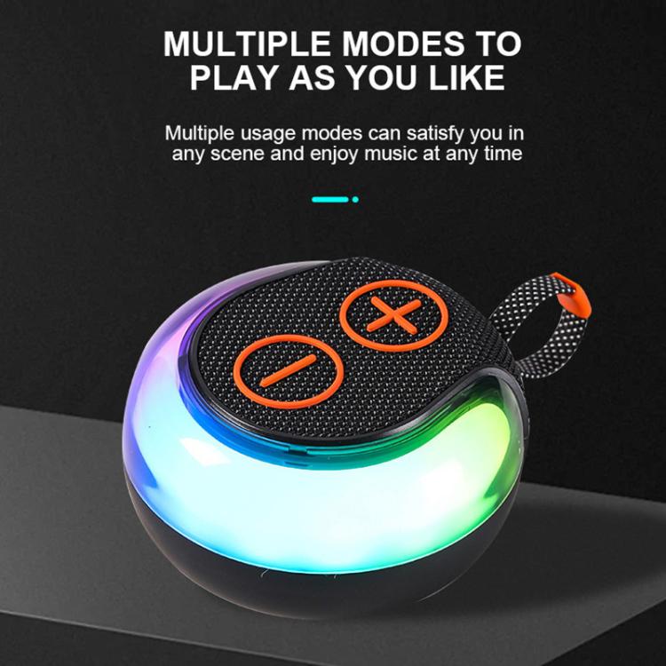Portable Outdoor RGB Light Bluetooth Speaker Desktop Subwoofer