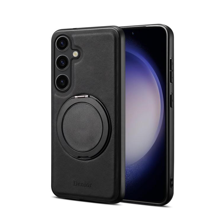 Denior A14 Skin Feel Rotating Holder MagSafe Phone Case, For Samsung Galaxy S26 Ultra 5G, For Samsung Galaxy S25 5G, For Samsung Galaxy S25+ 5G, For Samsung Galaxy S25 Ultra 5G, For Samsung Galaxy S24 FE 5G, For Samsung Galaxy S24+ 5G                  ...