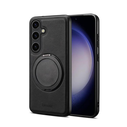 Denior A14 Skin Feel Rotating Holder MagSafe Phone Case, For Samsung Galaxy S26 Ultra 5G, For Samsung Galaxy S25 5G, For Samsung Galaxy S25+ 5G, For Samsung Galaxy S25 Ultra 5G, For Samsung Galaxy S24 FE 5G, For Samsung Galaxy S24+ 5G                  ...