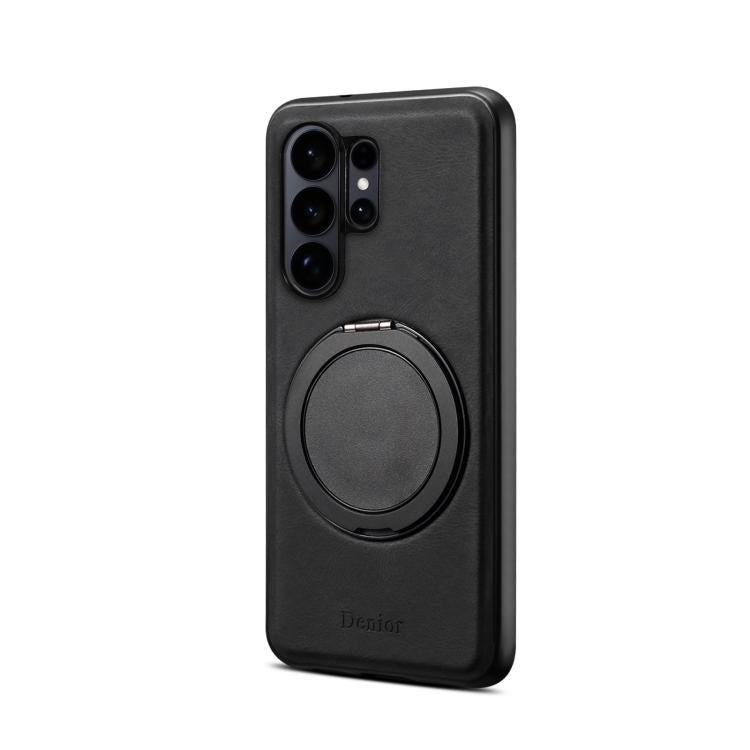 Denior A14 Skin Feel Rotating Holder MagSafe Phone Case, For Samsung Galaxy S26 Ultra 5G, For Samsung Galaxy S25 5G, For Samsung Galaxy S25+ 5G, For Samsung Galaxy S25 Ultra 5G, For Samsung Galaxy S24 FE 5G, For Samsung Galaxy S24+ 5G                  ...
