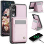JEEHOOD J06 British Style RFID MagSafe Card Bag PU Phone Case, For Galaxy S26 FE 5G, For Samsung Galaxy S26+ 5G, For Samsung Galaxy S26 Ultra 5G, For Samsung Galaxy S26 5G, For Galaxy S25 FE 5G, For Samsung Galaxy S25 Edge 5G, For Samsung Galaxy S25 5G...