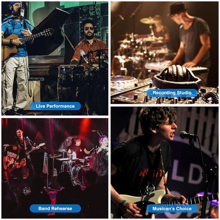 M6S Stereo Wireless In-Ear Monitor System 2.4G Transmitter & Receiver