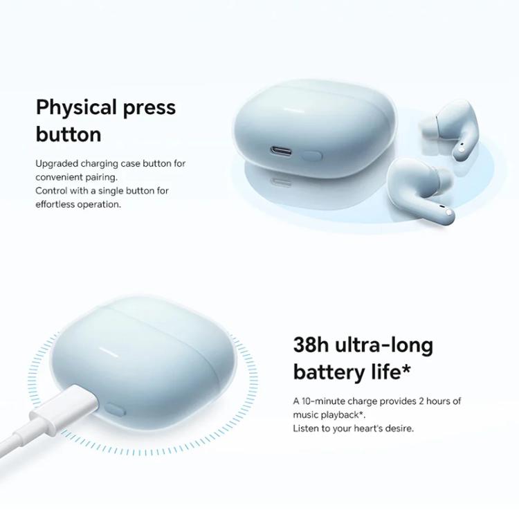 Xiaomi Redmi Buds 6 Lite Dual Microphone AI Call Wireless Bluetooth Earphone