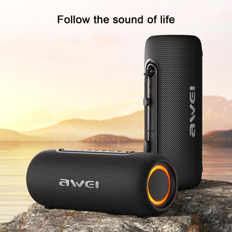 awei KA8 7W Portable Bluetooth Speaker with RGB Light