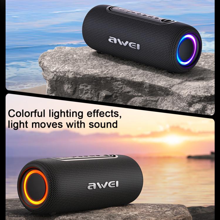 awei KA8 7W Portable Bluetooth Speaker with RGB Light